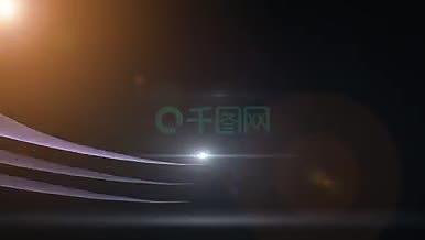 科技光线穿越出标志LOGO片头视频的预览图